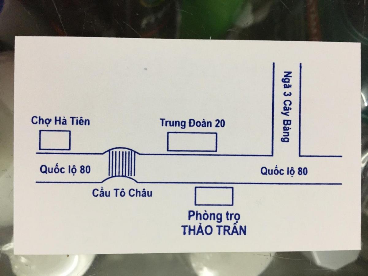Thao Tran Hotel Ha Tien Exterior photo